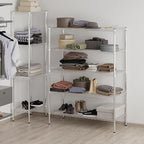 21" Deep x 48" Wide x 64" Height Wire Shelving Kit | 5-Tier | NSF Commercial Storage Rack Unit