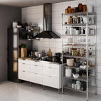 21" Deep x 30" Wide x 86" Height Wire Shelving Kit | 8-Tier | NSF Commercial Storage Rack Unit