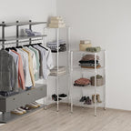 24" Deep x 24" Wide x 54" Height Wire Shelving Kit | 4-Tier | NSF Commercial Storage Rack Unit