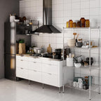 21" Deep x 30" Wide x 64" Height Wire Shelving Kit | 4-Tier | NSF Commercial Storage Rack Unit