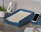 Bostitch Office Konnect Letter Tray, Fits 9.75" x 12" Sized Documents, Blue