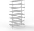 24" Deep x 48" Wide x 86" Height Wire Shelving Kit | 8-Tier | NSF Commercial Storage Rack Unit