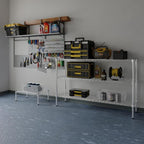 14" Deep x 54" Wide x 34" Height Wire Shelving Kit | 3-Tier | NSF Commercial Storage Rack Unit