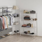 24" Deep x 42" Wide x 64" Height Wire Shelving Kit | 4-Tier | NSF Commercial Storage Rack Unit