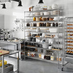 18" Deep x 72" Wide x 96" Height Wire Shelving Kit | 10-Tier | NSF Commercial Storage Rack Unit