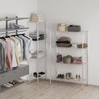 18" Deep x 48" Wide x 64" Height Wire Shelving Kit | 4-Tier | NSF Commercial Storage Rack Unit