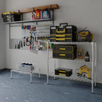 14" Deep x 36" Wide x 34" Height Wire Shelving Kit | 3-Tier | NSF Commercial Storage Rack Unit