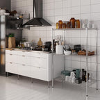 21" Deep x 36" Wide x 54" Height Wire Shelving Kit | 3-Tier | NSF Commercial Storage Rack Unit