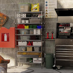 18" Deep x 42" Wide x 86" Height Wire Shelving Kit | 10-Tier | NSF Commercial Storage Rack Unit