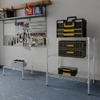 21" Deep x 30" Wide x 34" Height Wire Shelving Kit | 3-Tier | NSF Commercial Storage Rack Unit