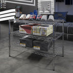21" Deep x 36" Wide x 27" Height Wire Shelving Kit | 3-Tier | NSF Commercial Storage Rack Unit
