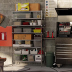 21" Deep x 48" Wide x 86" Height Wire Shelving Kit | 8-Tier | NSF Commercial Storage Rack Unit