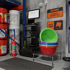 24" Deep x 24" Wide x 8" Height Wire Shelving Kit | 1-Tier | NSF Commercial Storage Rack Unit
