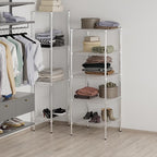 24" Deep x 24" Wide x 64" Height Wire Shelving Kit | 5-Tier | NSF Commercial Storage Rack Unit