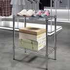 14" Deep x 24" Wide x 27" Height Wire Shelving Kit | 2-Tier |NSF Commercial Storage Rack Unit