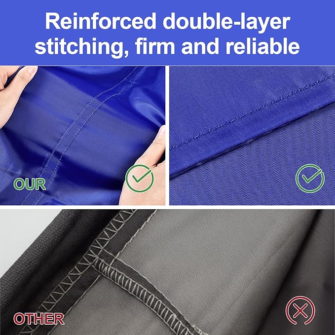 OTraki Medium Laundry Bag 20x24 Inch Drawstring Travel Laundry Bags Durable Dirty Clothes Organizer Machine Washable Delicates Lingerie Wash Bags Drying do not exceed 176℉ Blue