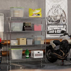14" Deep x 54" Wide x 64" Height Wire Shelving Kit | 4-Tier | NSF Commercial Storage Rack Unit