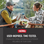 THERMOS ICON SERIES, Beverage Can Insulator - 12 Ounce, Granite - Vacuum Insulated Stainless Steel