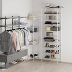 18" Deep x 30" Wide x 96" Height Wire Shelving Kit | 10-Tier | NSF Commercial Storage Rack Unit