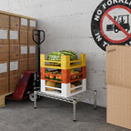 18" Deep x 24" Wide x 8" Height 1-Tier Wire Shelving Kit | NSF Commercial Storage Rack Unit