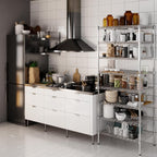 21" Deep x 30" Wide x 74" Height Wire Shelving Kit | 8-Tier | NSF Commercial Storage Rack Unit