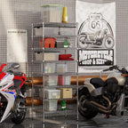 21" Deep x 30" Wide x 74" Height Wire Shelving Kit | 8-Tier | NSF Commercial Storage Rack Unit