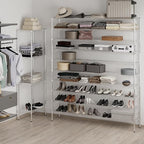 14" Deep x 72" Wide x 86" Height Wire Shelving Kit | 10-Tier | NSF Commercial Storage Rack Unit
