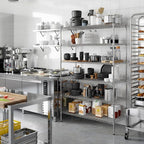 21" Deep x 48" Wide x 74" Height Wire Shelving Kit | 6-Tier | NSF Commercial Storage Rack Unit