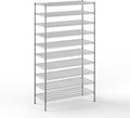 21" Deep x 48" Wide x 86" Height Wire Shelving Kit | 10-Tier | NSF Commercial Storage Rack Unit