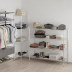 21" Deep x 60" Wide x 54" Height Wire Shelving Kit | 4-Tier | NSF Commercial Storage Rack Unit