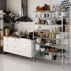 21" Deep x 48" Wide x 74" Height Wire Shelving Kit | 8-Tier | NSF Commercial Storage Rack Unit