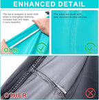 4 Pack XL Travel Laundry Bag, Machine Washable Dirty Clothes Organizer with Drawstring,Large Enough to Hold 4 Loads of Laundry, Easy Fit a Laundry Hamper or Basket Travel Essentials 24" x 36"