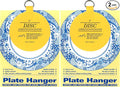 Flatiron Disc Invisible Plate Hanger, 4-Inch (Pack of 2)