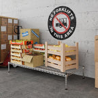 24" Deep x 54" Wide x 8" Height Wire Shelving Kit | 1-Tier | NSF Commercial Storage Rack Unit