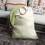 Heavy Duty Laundry Bag with Drawstring and Handle, Extra Large Travel Dirty Clothes Bag for Laundromat and Household, Durable Rip-Stop Laundry Hamper Liner, 8 Solid color(28 x 40 Inch) by SANFERGE