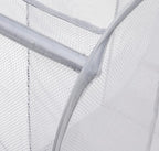 Whitmor Pop & Fold, Paloma Gray Laundry Sorter (Pack of 2)