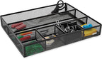 Rolodex Mesh Collection Drawer Organizer Black (22131)