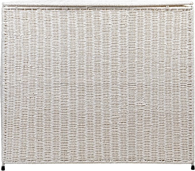 Household Essentials 3 Compartment Laundry Sorter, Wicker Laundry Sorter