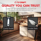 Chef Craft Select Plastic Scoop, 1 Cup, White